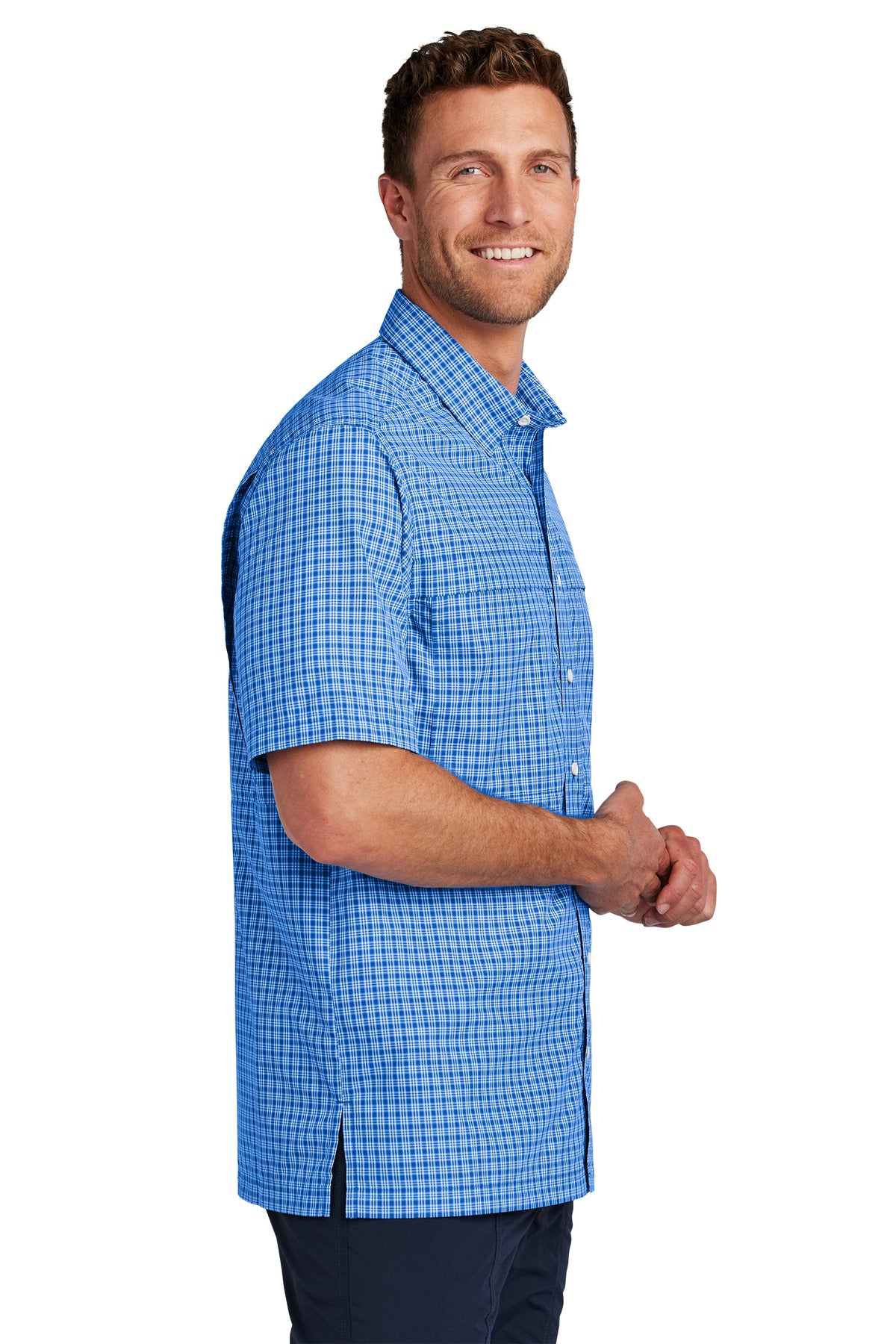 TRy/WMinPd Port Authority Short Sleeve UV Daybreak Shirt W961