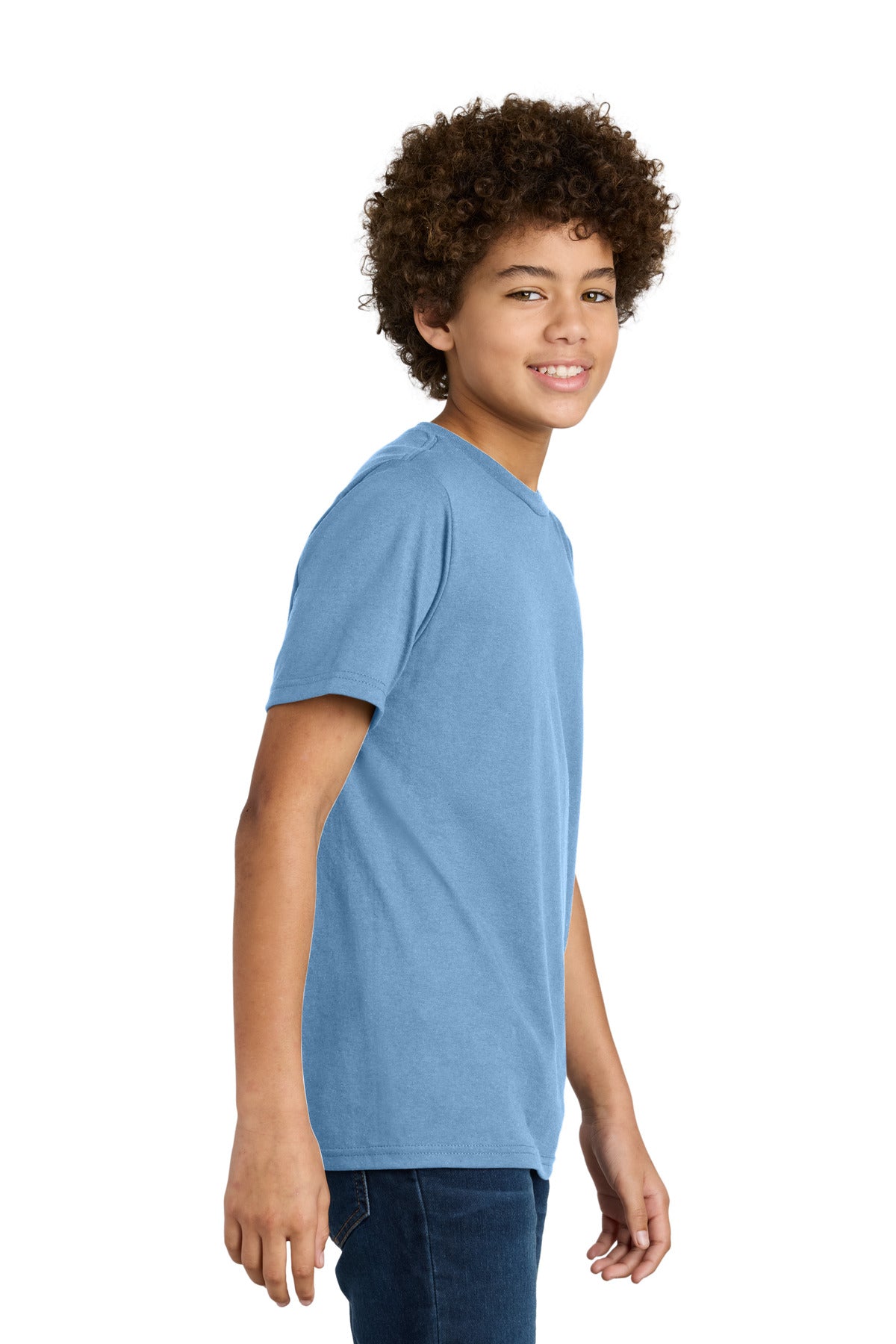 TundraBlu Port & Company Youth CVC Tee PC340Y