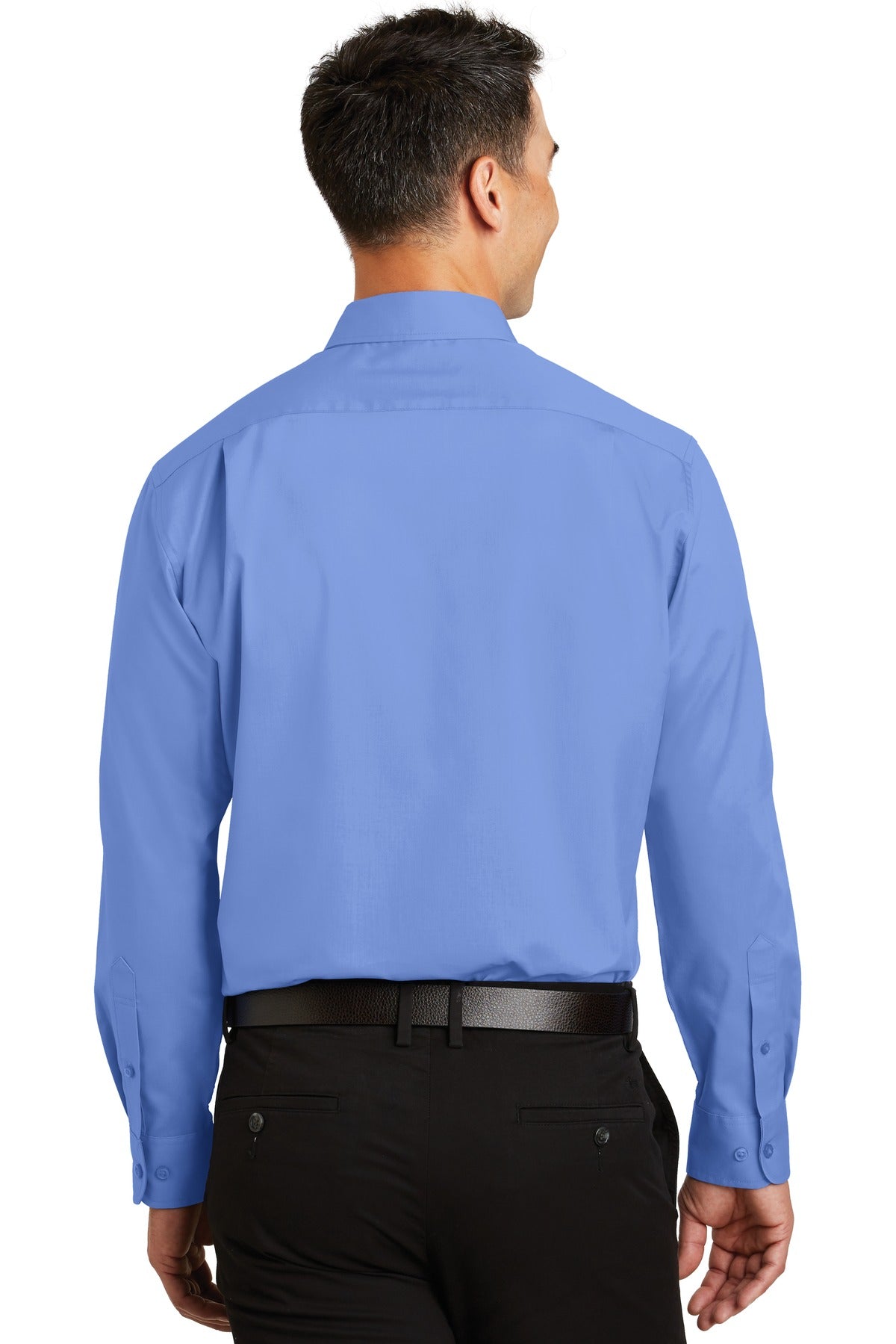 Ultramarine Bl Port Authority SuperPro Twill Shirt. S663
