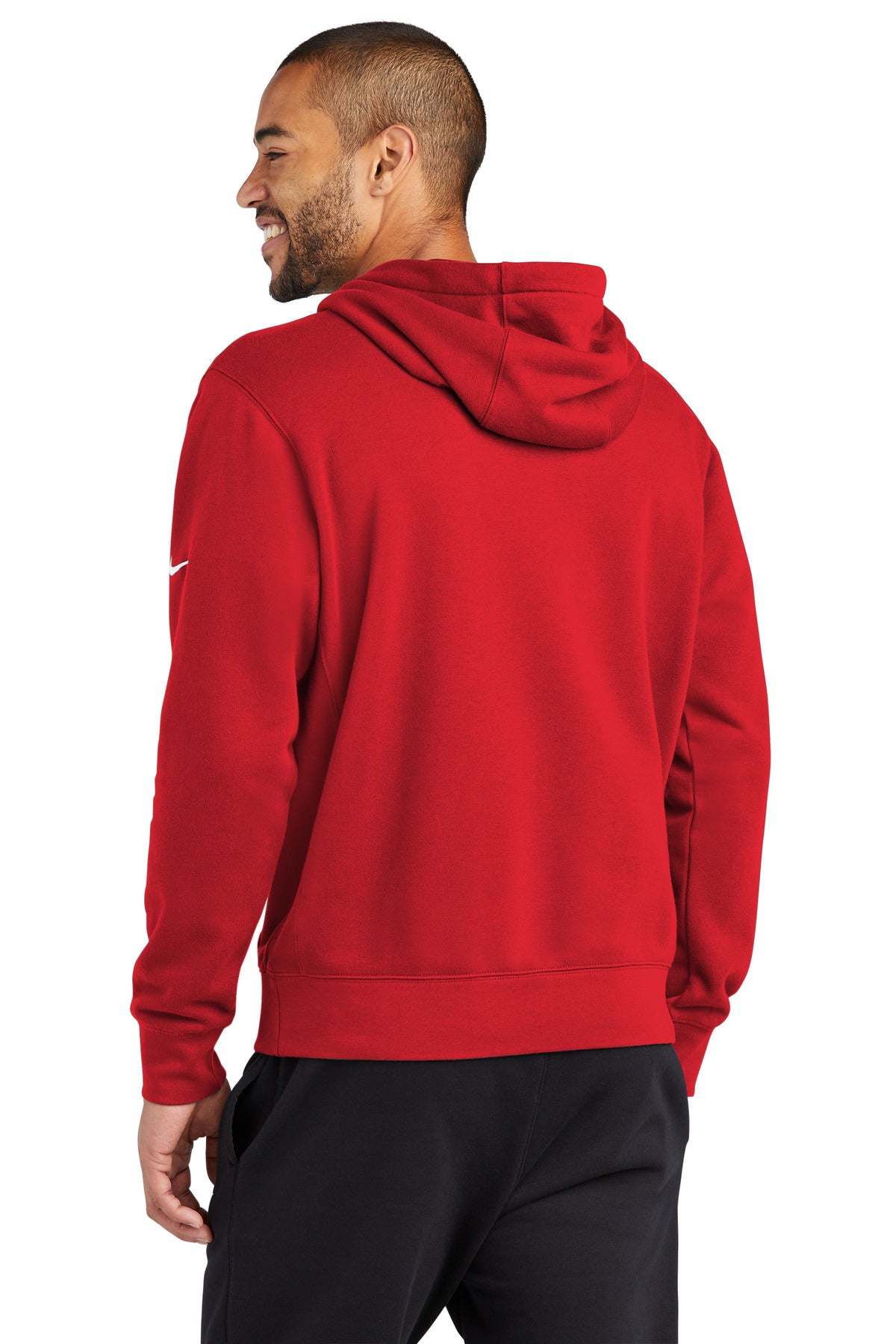 UniRed Nike Club Fleece Sleeve Swoosh Pullover Hoodie NKDR1499