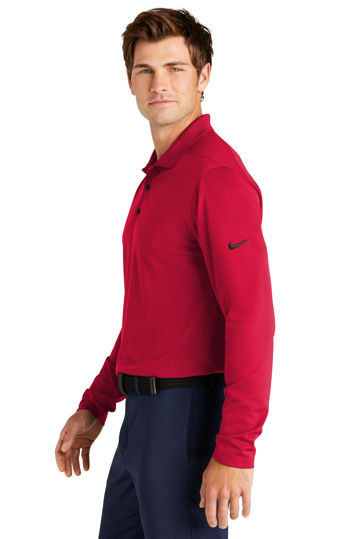 UniRed Nike Dri-FIT Micro Pique 2.0 Long Sleeve Polo NKDC2104