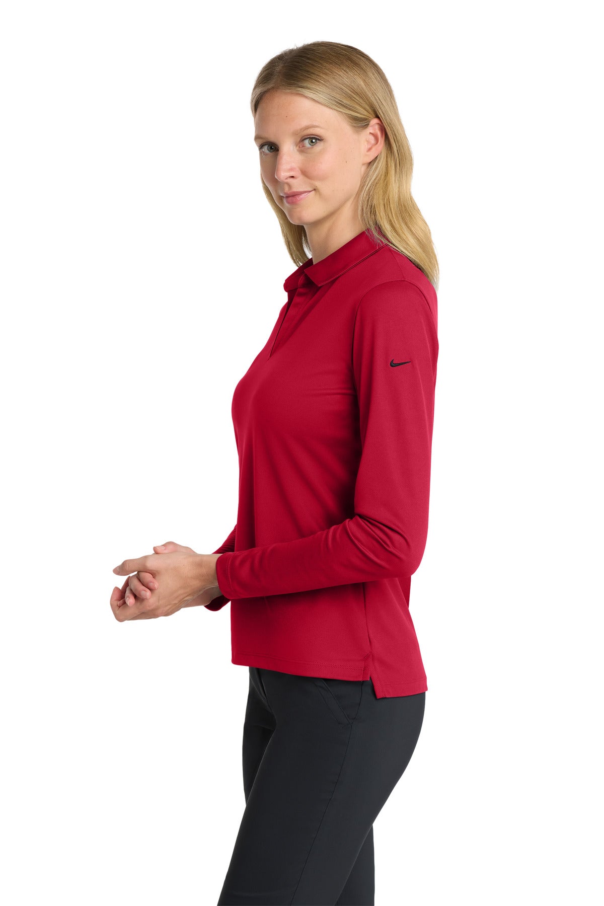 UniRed Nike Women's Dri-FIT Micro Pique 2.0 Long Sleeve Polo NKDC2105