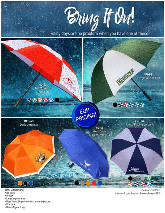 The Monsoon Golf Umbrella