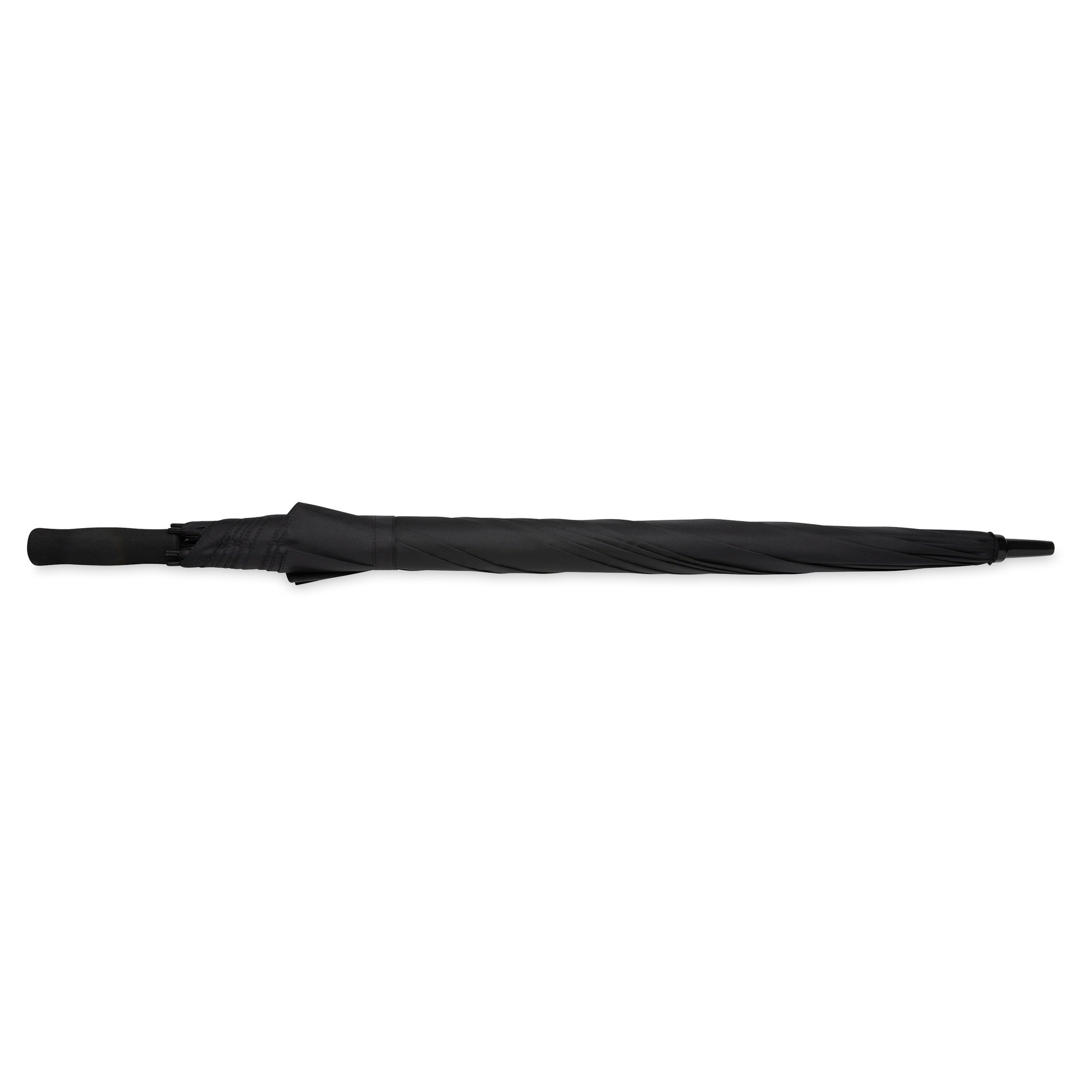 Black 30" Impact AWARE™ RPET 190T Storm Proof Umbrella