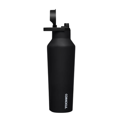 Matte Black CORKCICLE® Sport Canteen - 20 Oz.