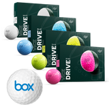 Icy Blue Vice Drive Golf Ball