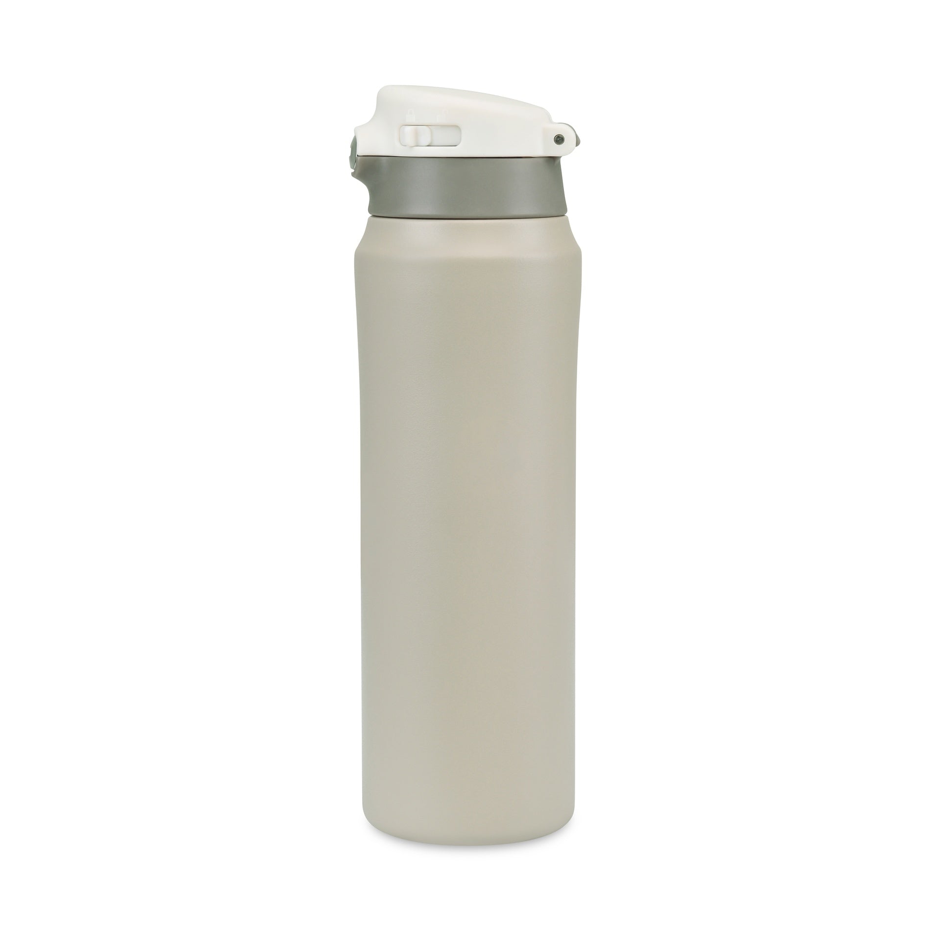 Taupe Aviana™ Rowan Recycled Sip Lid Bottle -  16 Oz.