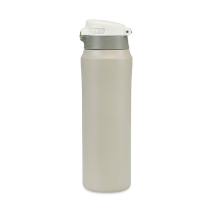 Taupe Aviana™ Rowan Recycled Sip Lid Bottle -  16 Oz.