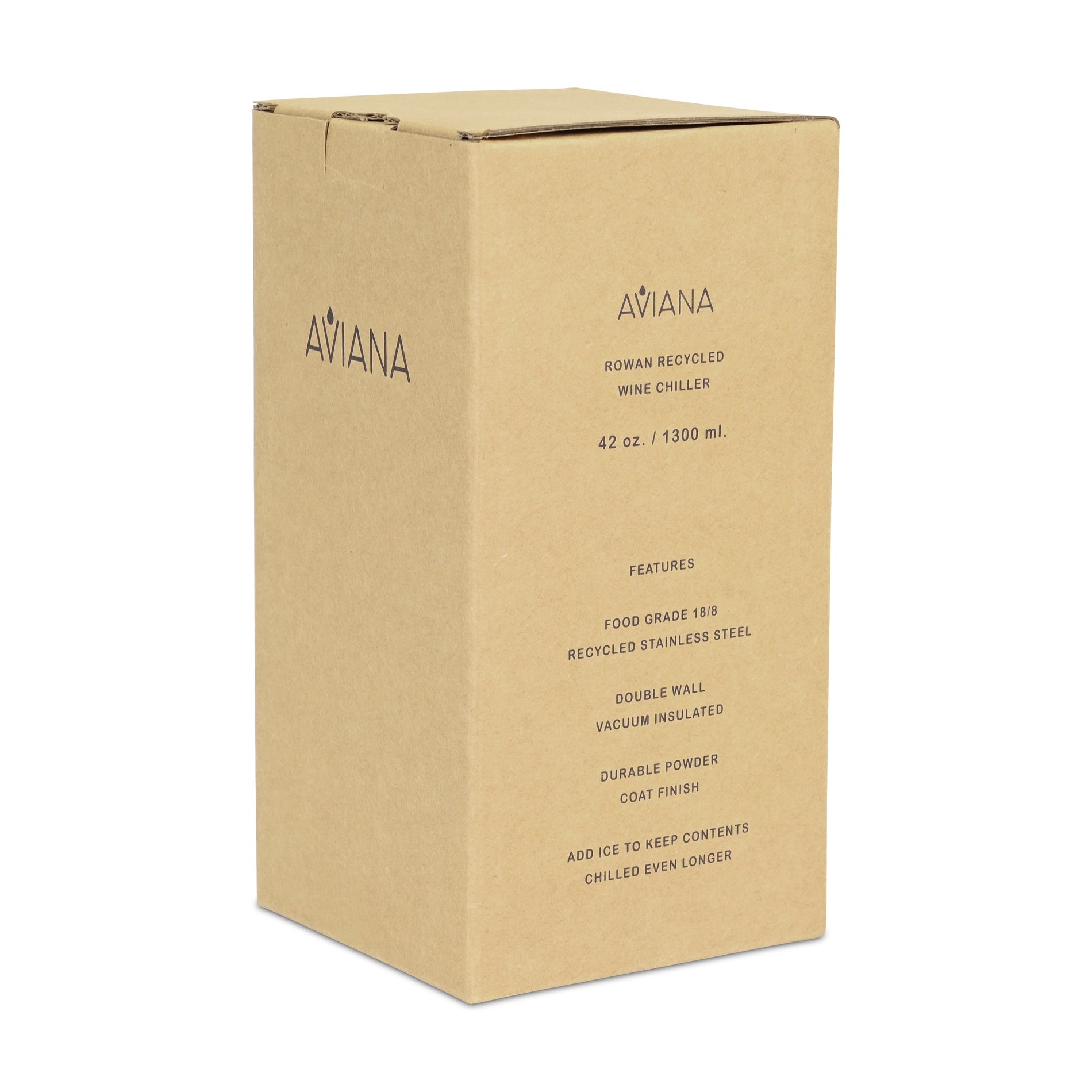 Black Aviana™ Rowan Recycled Wine Chiller