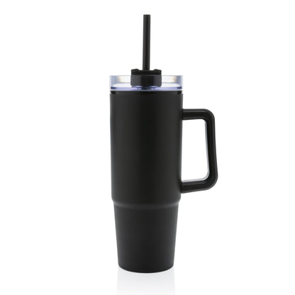 Black Tana RCS Plastic Tumbler with Handle 900ML