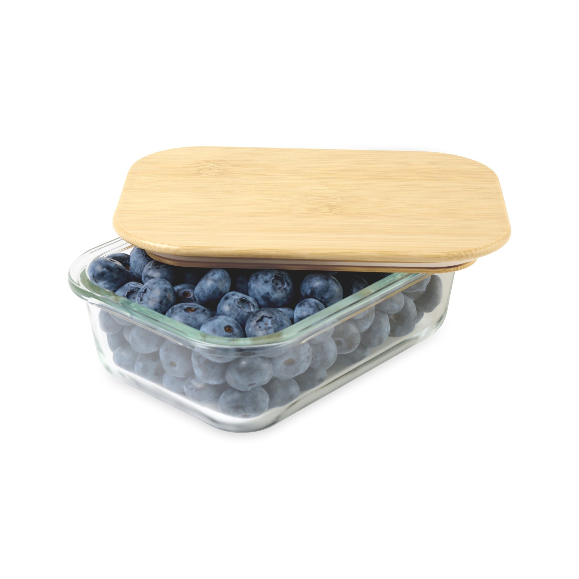 Bamboo 2 Cup Bamboo Storage Container