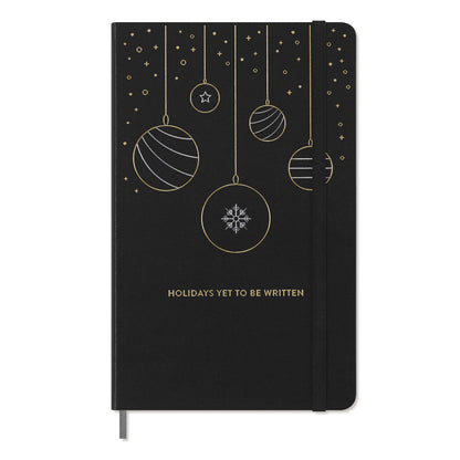 Black Moleskine® Hard Cover Holiday Notebook Gift Set