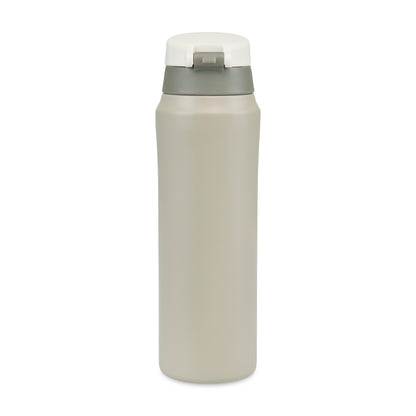 Taupe Aviana™ Rowan Recycled Sip Lid Bottle -  16 Oz.
