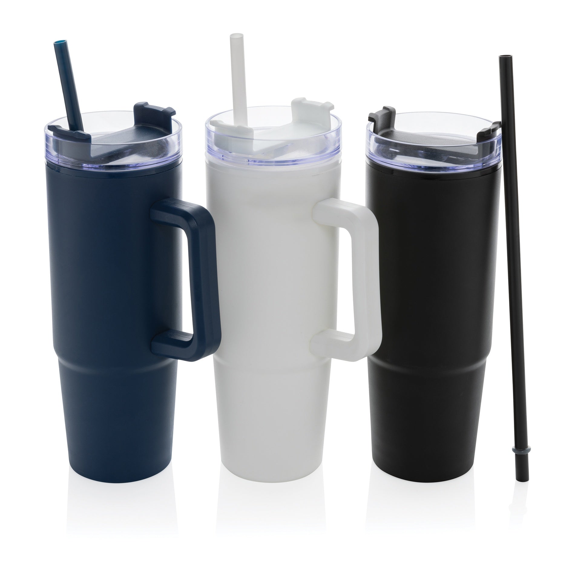 Black Tana RCS Plastic Tumbler with Handle 900ML