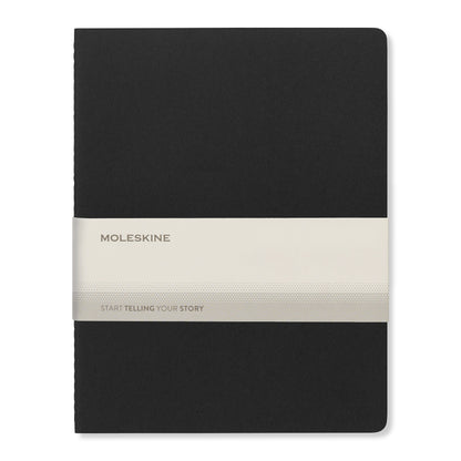 Black Moleskine® Cahier Ruled XX-Large Journal