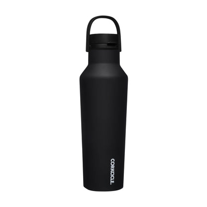 Matte Black CORKCICLE® Sport Canteen - 20 Oz.