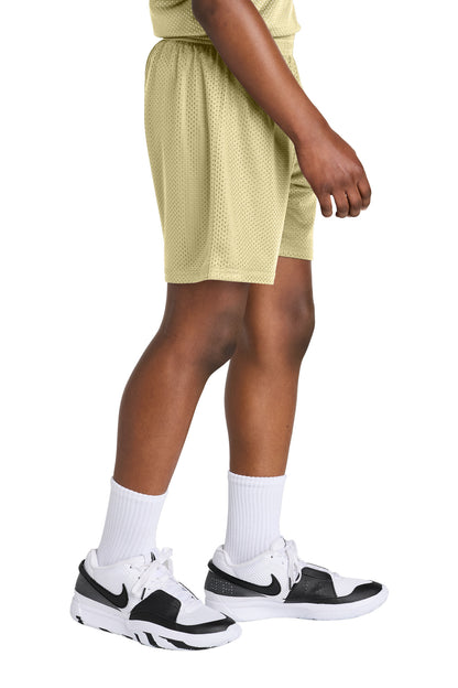 VegasGold Sport-Tek Youth PosiCharge Mesh 5" Short YST5100