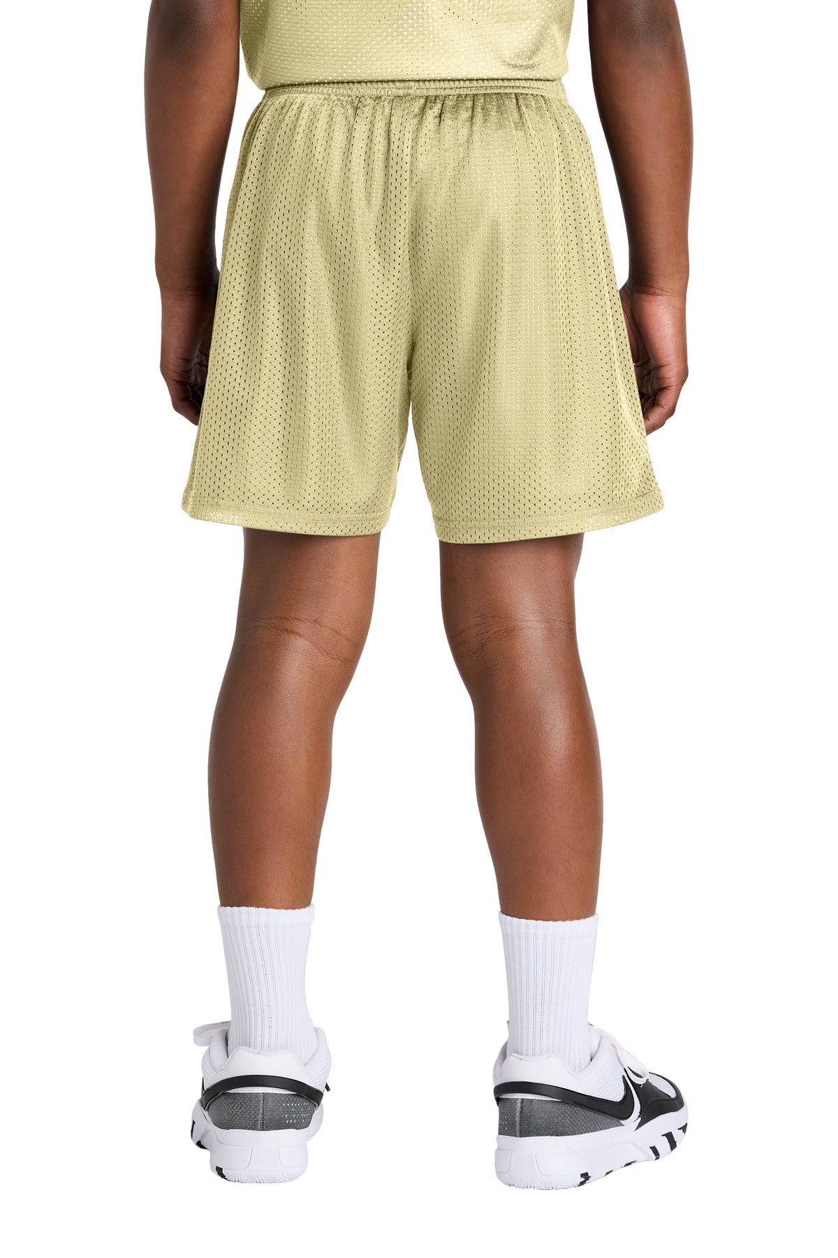 VegasGold Sport-Tek Youth PosiCharge Mesh 5" Short YST5100