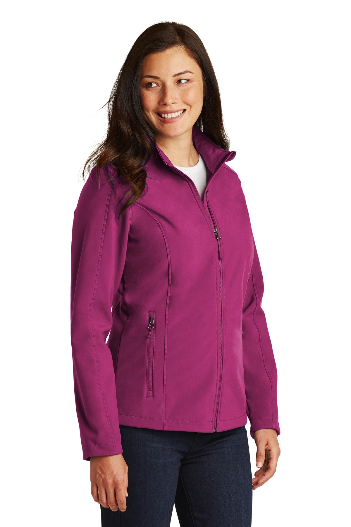 Very Berry Port Authority Women's Core Soft Shell Jacket. L317