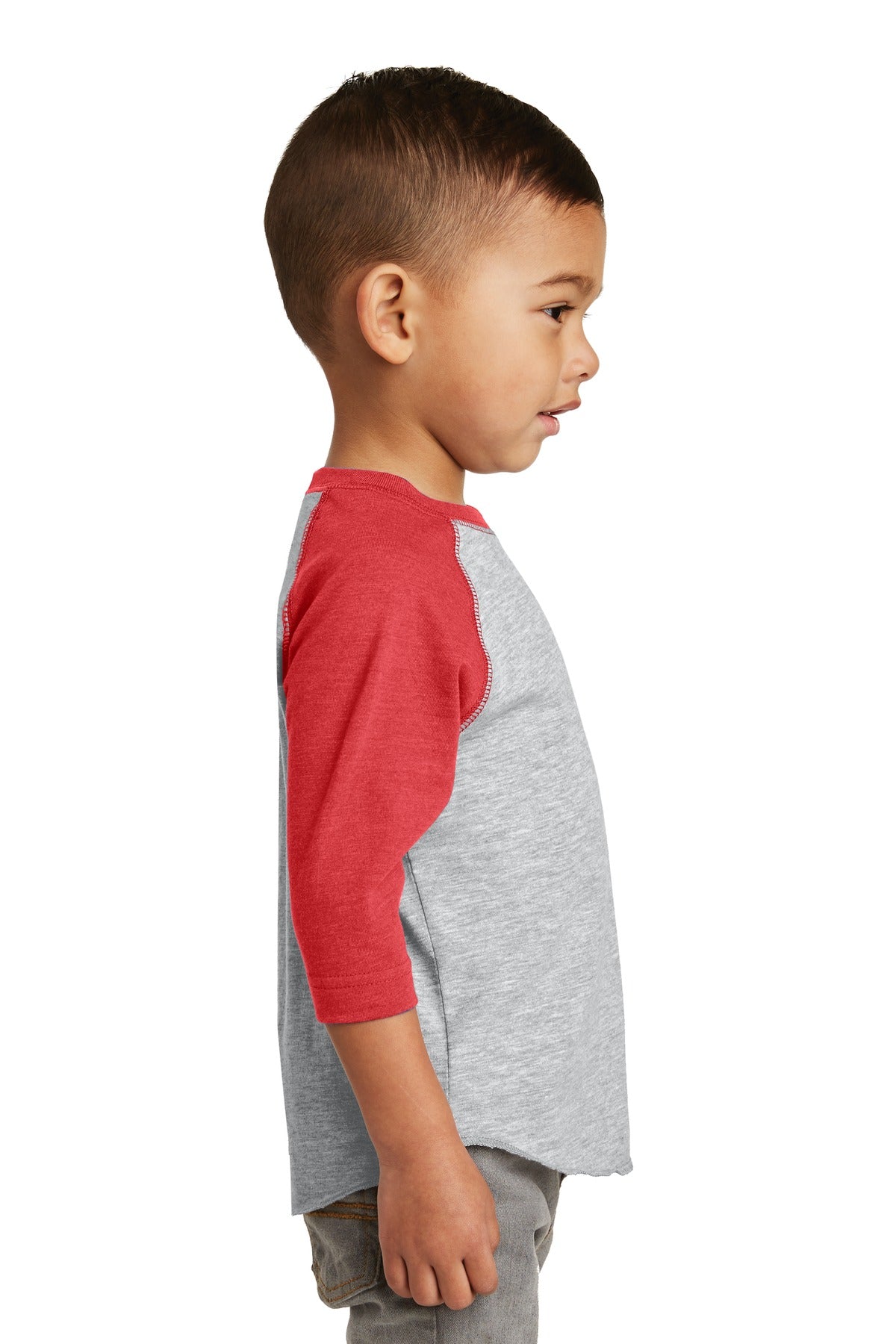 VH/Vnt Red DISCONTINUED Rabbit Skins Toddler Baseball Fine Jersey Tee. RS3330