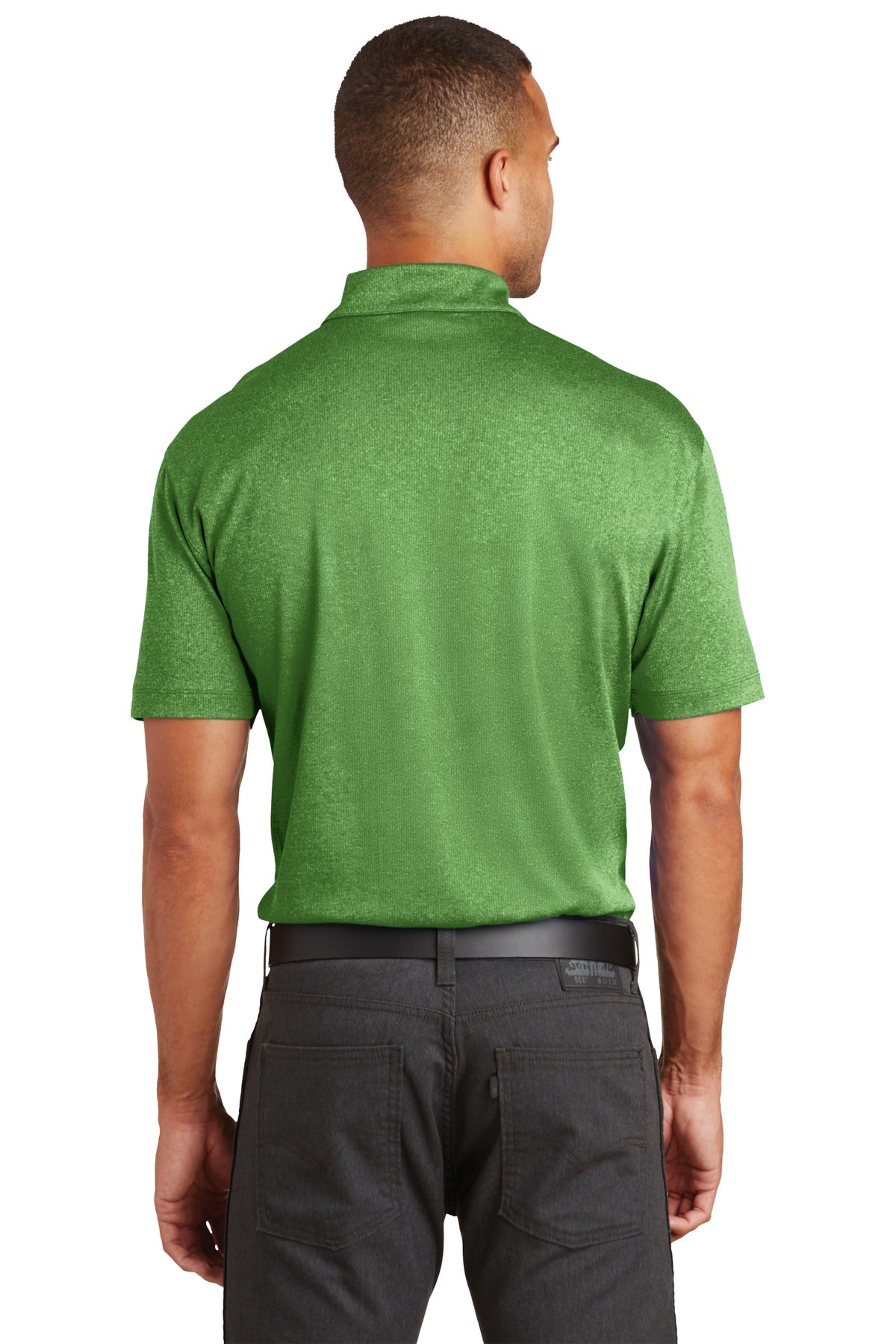Vine Green Hth Port Authority Trace Heather Polo. K576