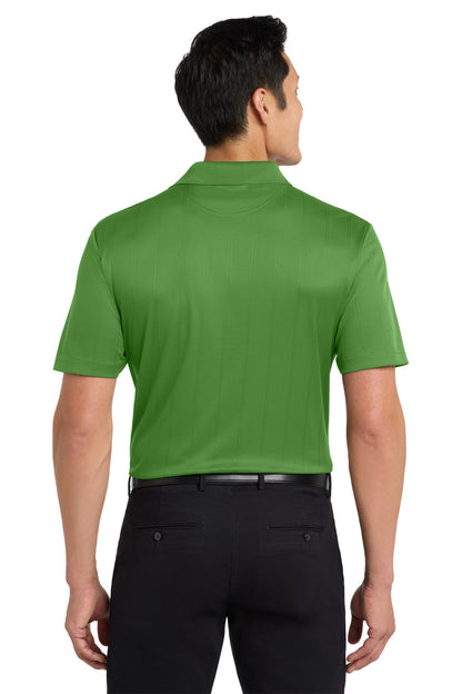 Vine Green Port Authority Performance Fine Jacquard Polo. K528