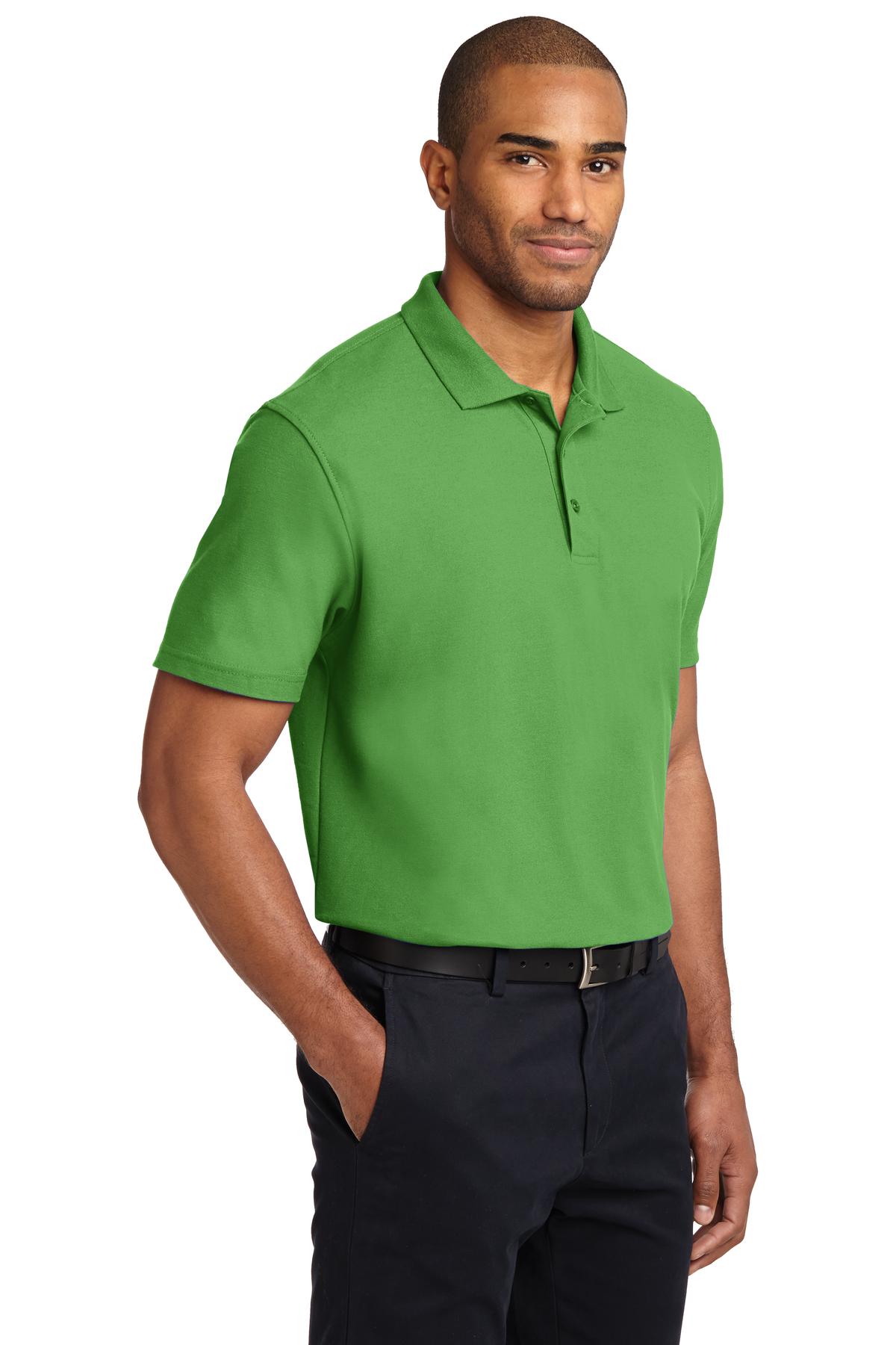 Vine Green Port Authority Stain-Release Polo. K510