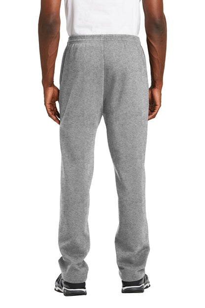 Vintage Hthr Sport-Tek Open Bottom Sweatpant. ST257