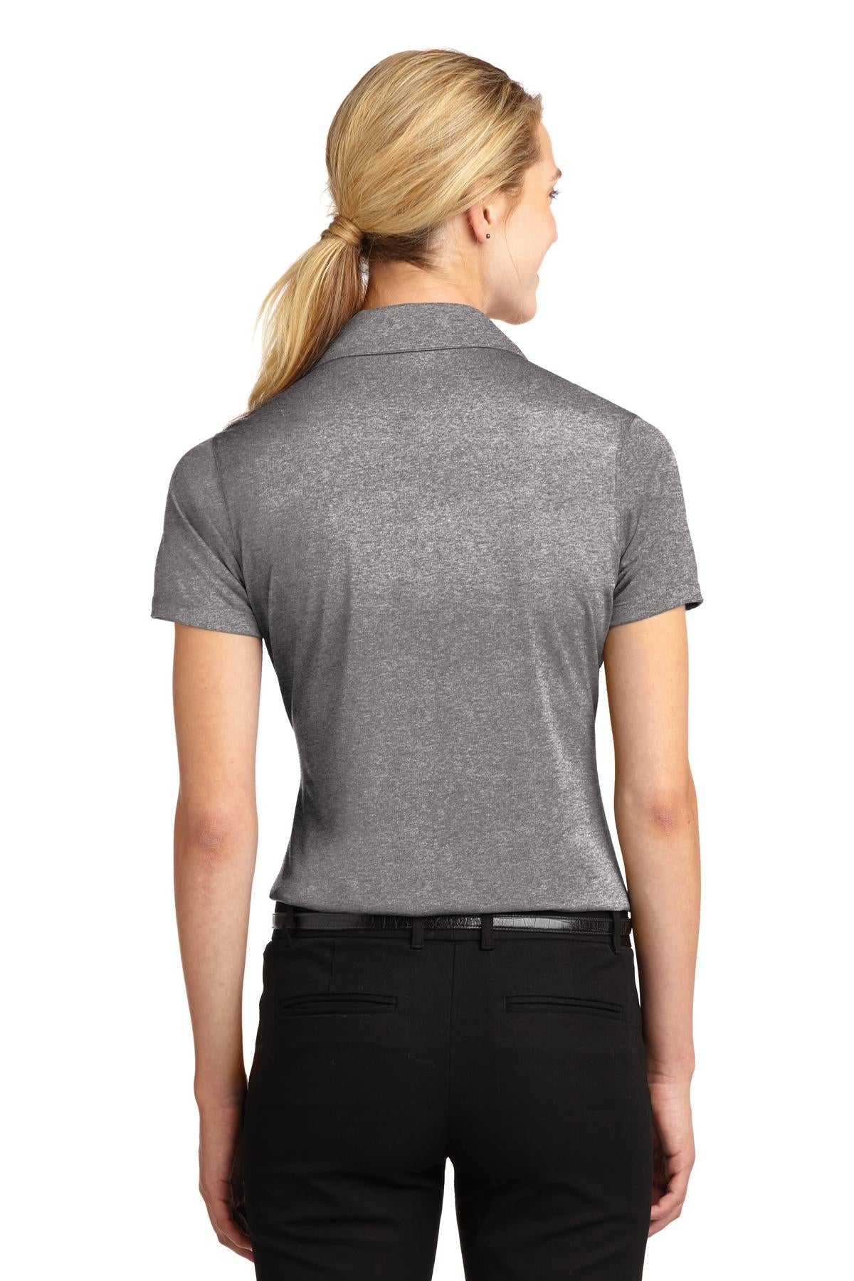 Vintage Hthr Sport-Tek Women's Heather Contender Polo. LST660
