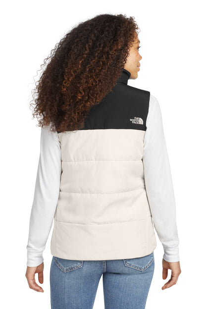 Vintage White The North Face Women's Everyday Insulated Vest. NF0A529Q