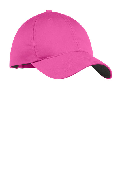 VividPink Nike Unstructured Cotton/Poly Twill Cap NKFB6449