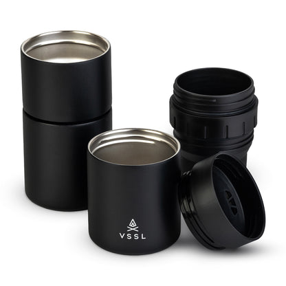 Black VSSL Nest Pour Over Coffee Kit