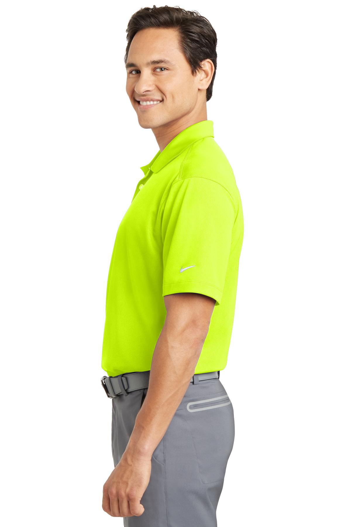Volt Nike Dri-FIT Vertical Mesh Polo. 637167