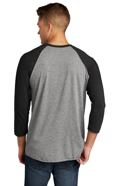 VtgB/PrmHt Next Level Apparel Adult Tri-Blend 3/4-Sleeve Raglan Tee. NL6051