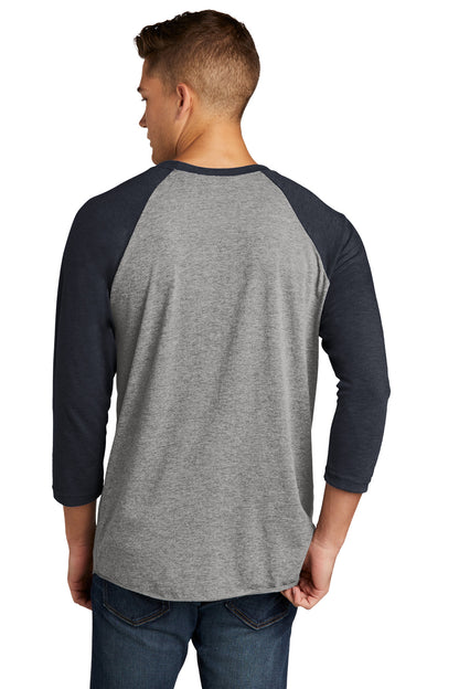 VtgNv/PrmH Next Level Apparel Adult Tri-Blend 3/4-Sleeve Raglan Tee. NL6051