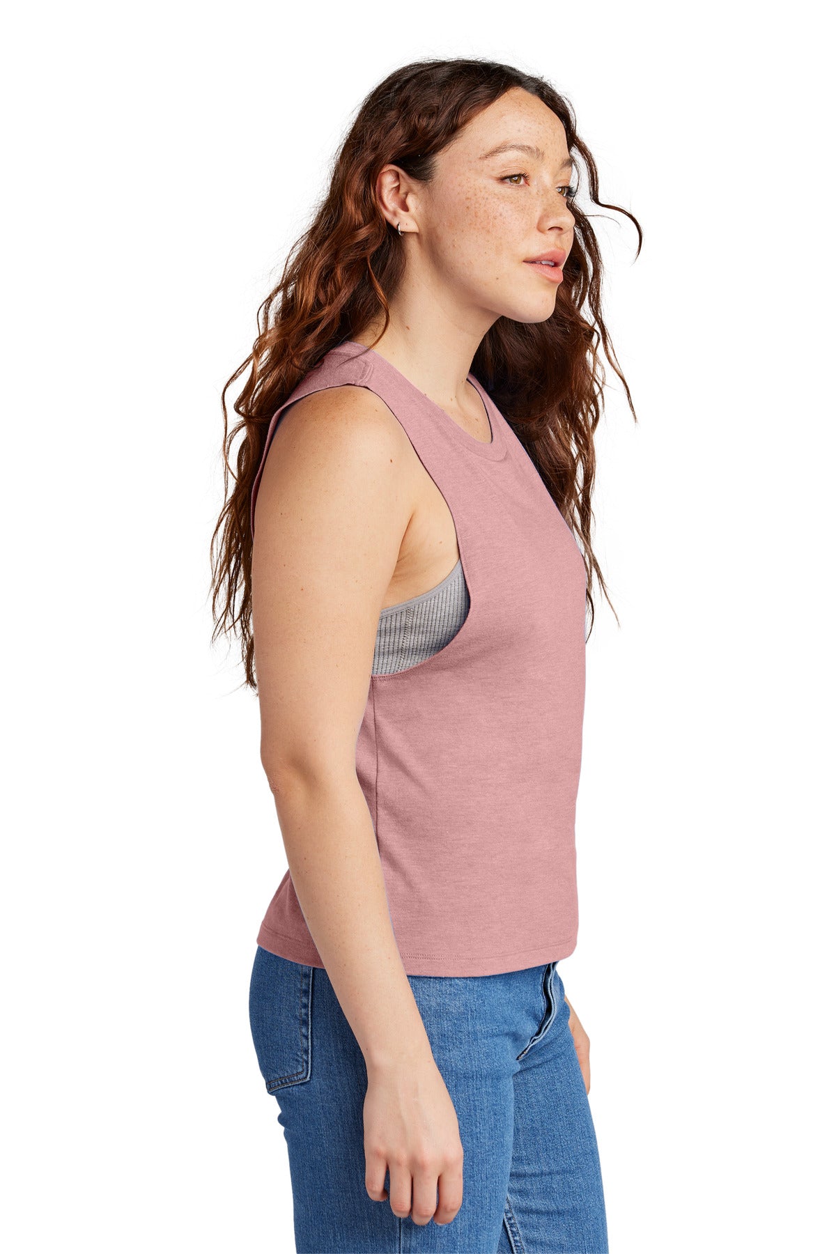 VtgRose Allmade Women's Tri-Blend Muscle Tank AL2020