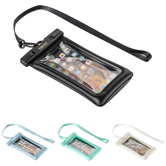 Black Best Buddy Tools® Seahorse IPX8 Waterproof Floating TPU Phone Pouch