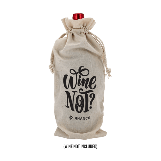 Linen Wine Gift Bag