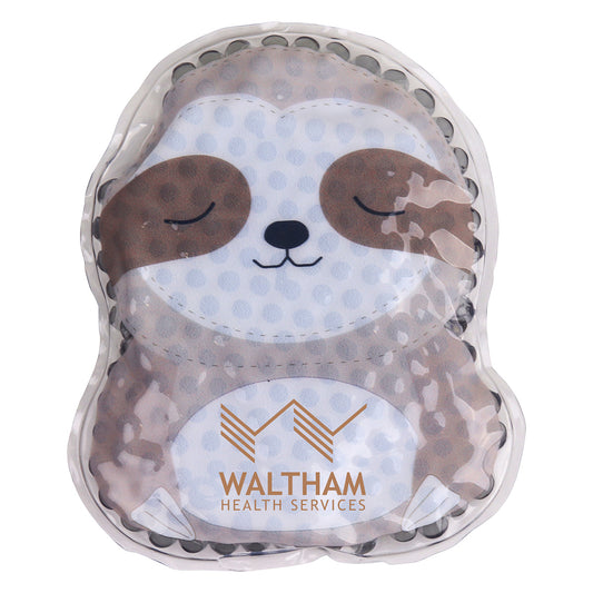 Light Brown Sloth Aqua Pearls™ Hot/Cold Pack
