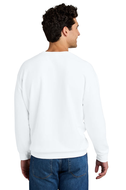 White Comfort Colors Lightweight Crewneck Sweatshirt 1466