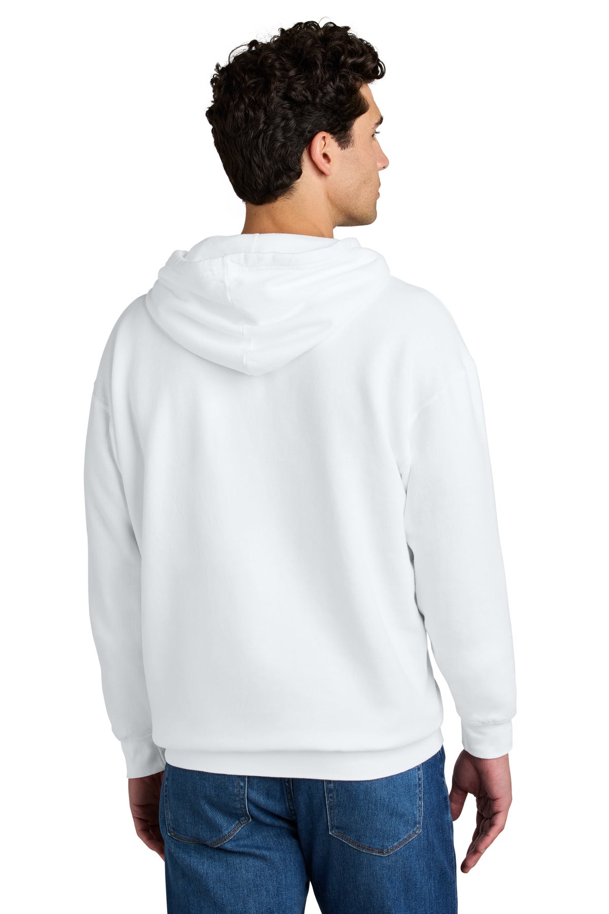 White Comfort Colors Lightweight Hooded Sweatshirt 1467