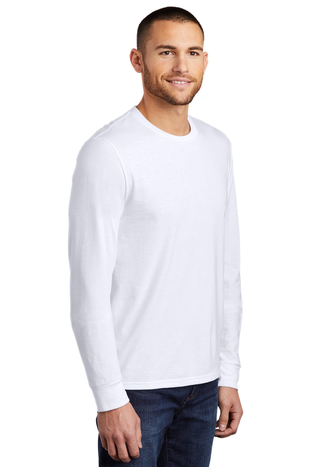 White District Perfect Tri Long Sleeve Tee . DM132