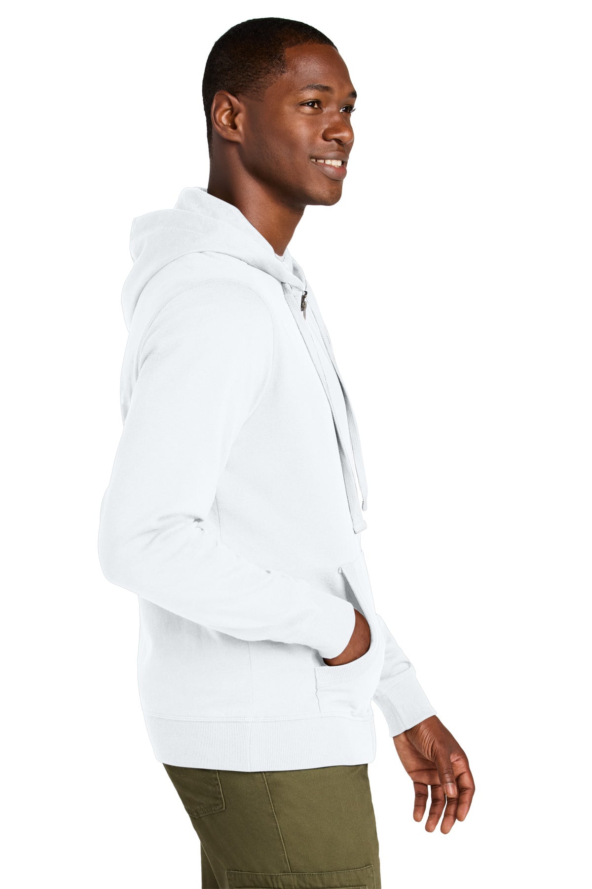White District Re-Fleece Full-Zip Hoodie DT8102
