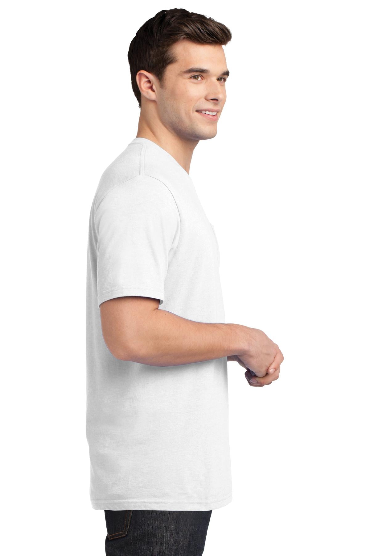 White District Very Important Tee with Pocket. DT6000P
