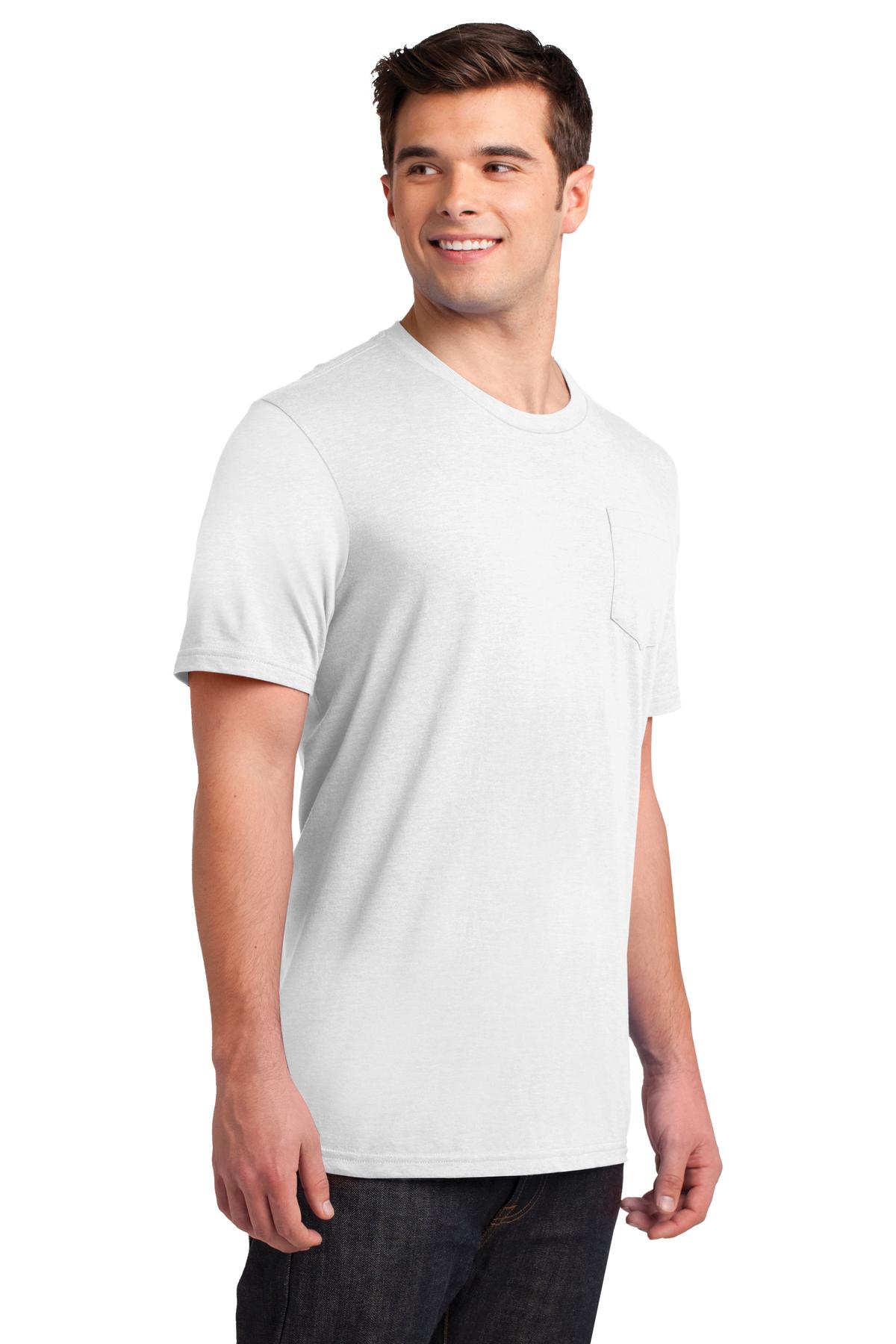 White District Very Important Tee with Pocket. DT6000P