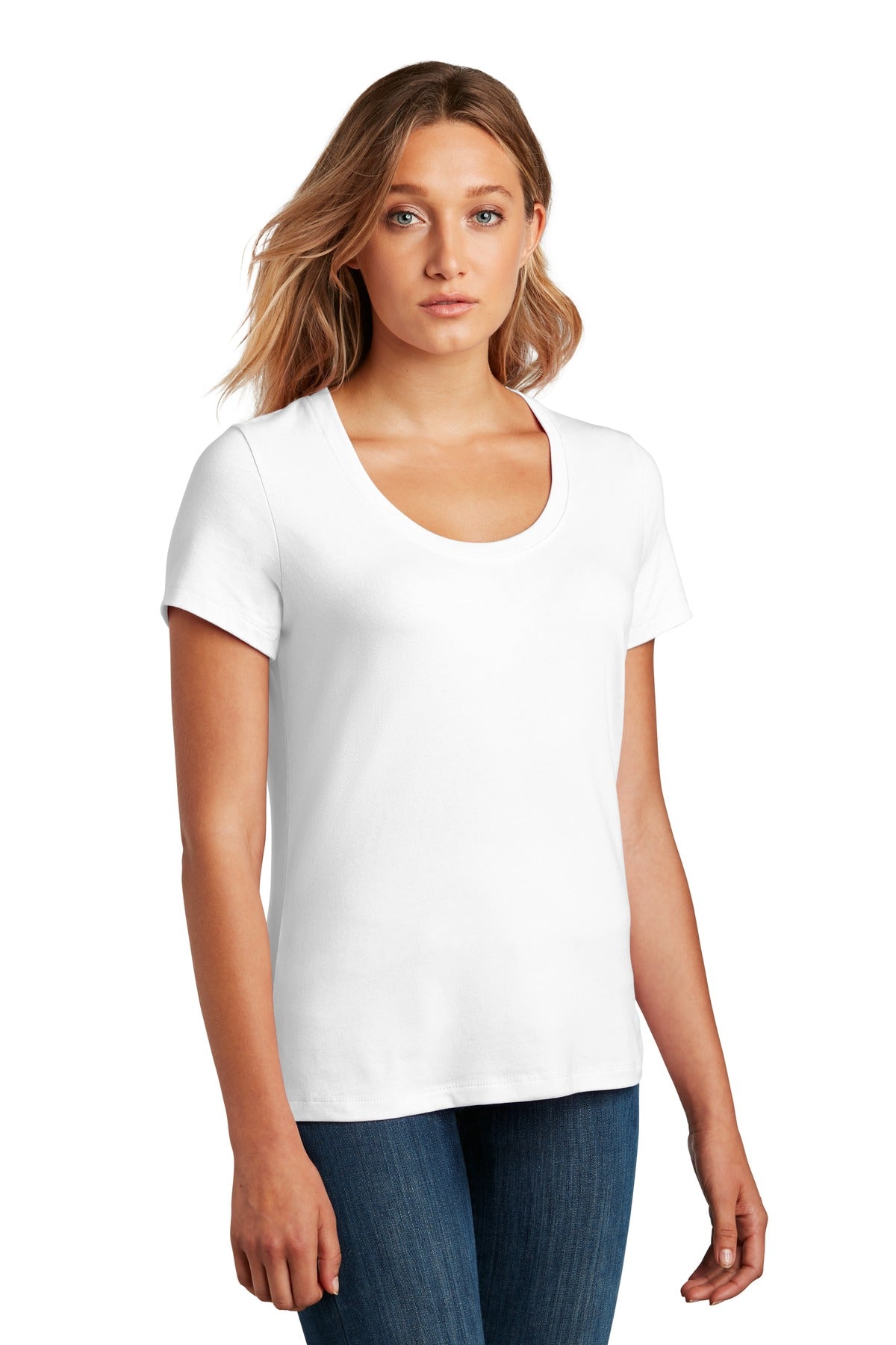 White District Women's Flex Scoop Neck Tee DT7501