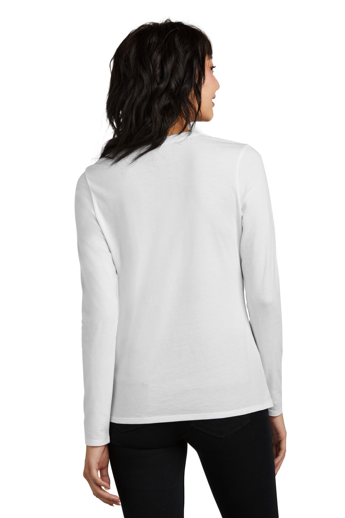 White District Women's Perfect Blend CVC Long Sleeve Tee DT110