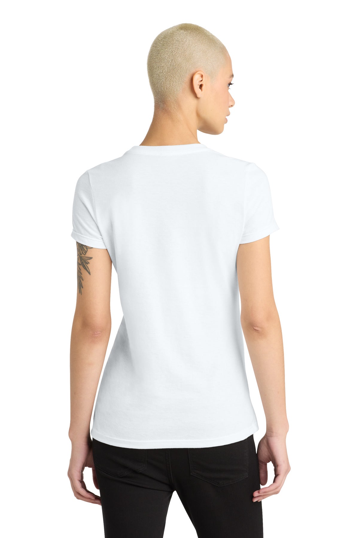 White District Women's Perfect Blend CVC Tee. DM108L