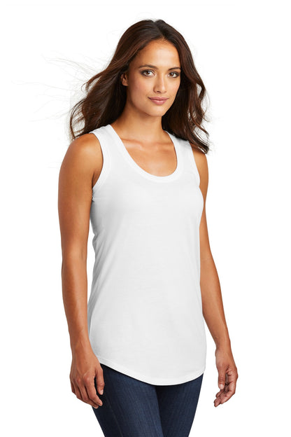 White District Women's Perfect Tri Racerback Tank. DM138L