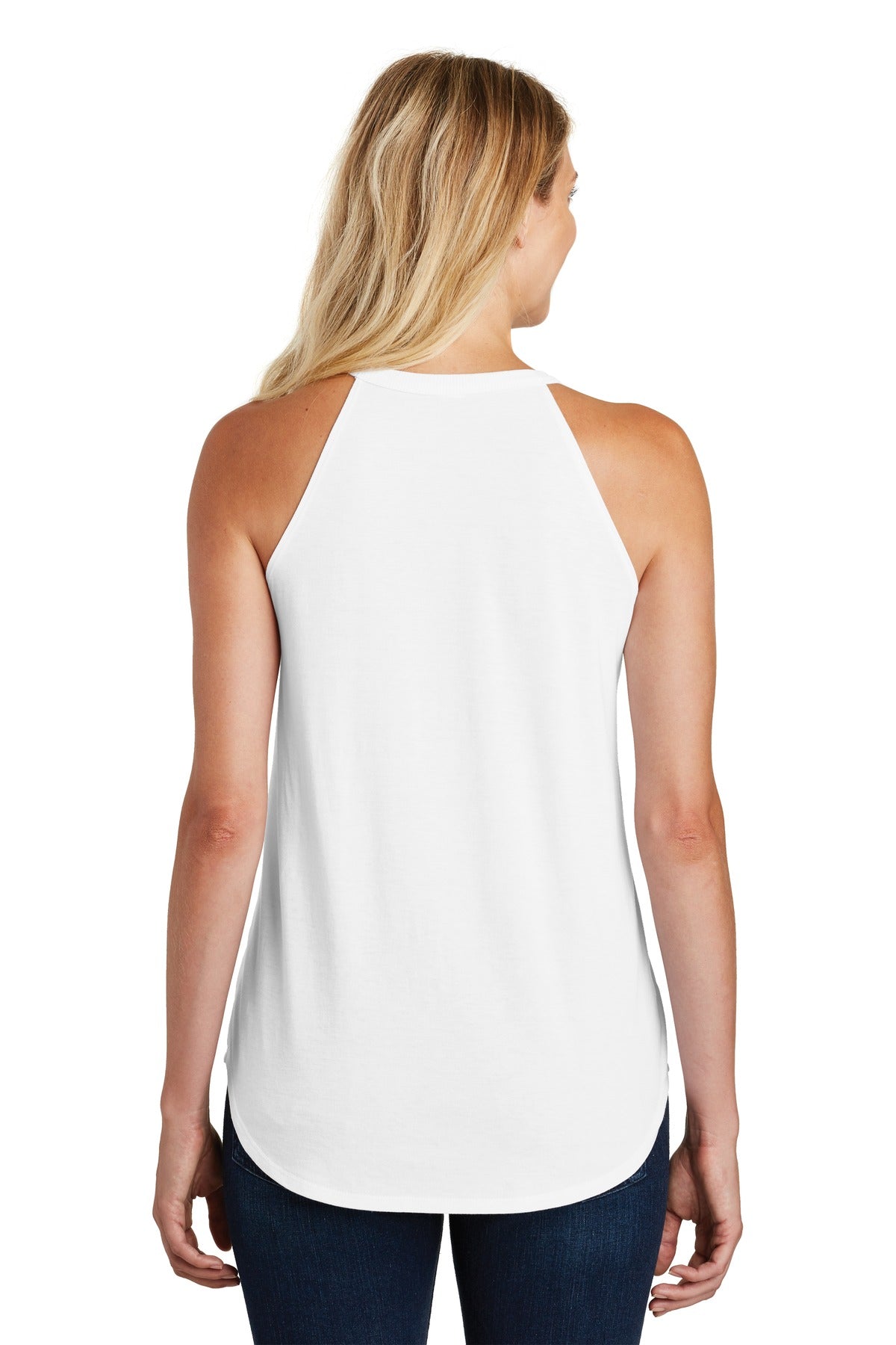 White District Women's Perfect Tri Rocker Tank. DT137L